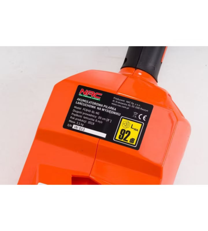 Stangsav Akku 40V Teleskopisk 20 cm PCB40-BL-NG