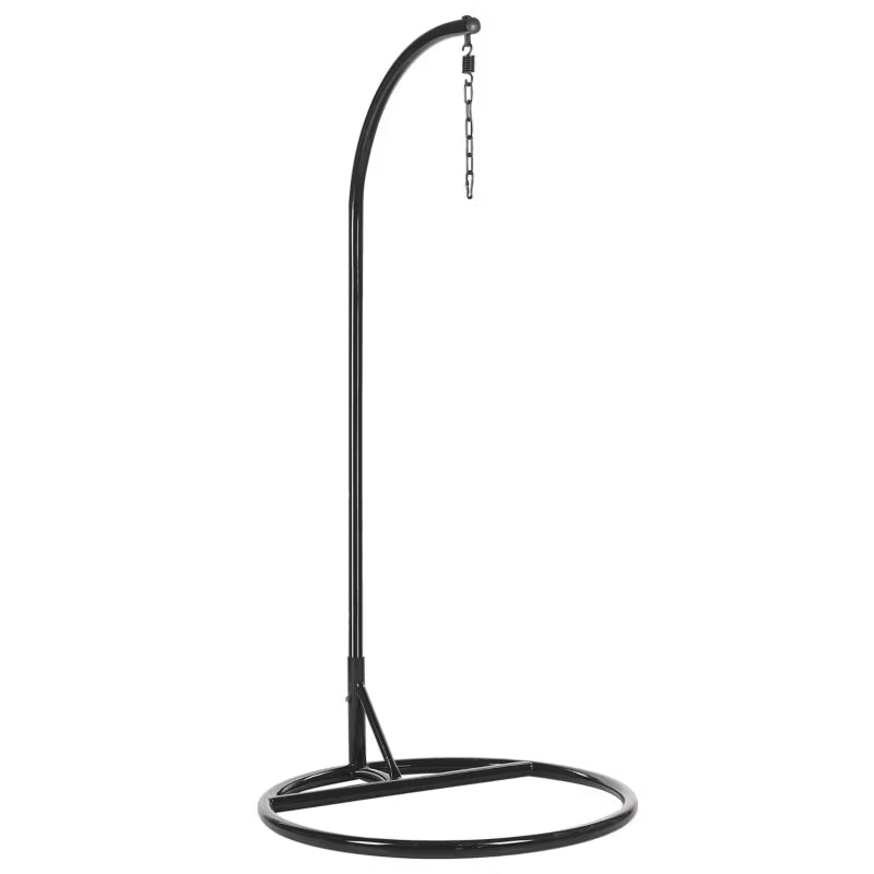 Stativ til Hængestol STAN 97x199 cm Sort Stål | 4251682236393