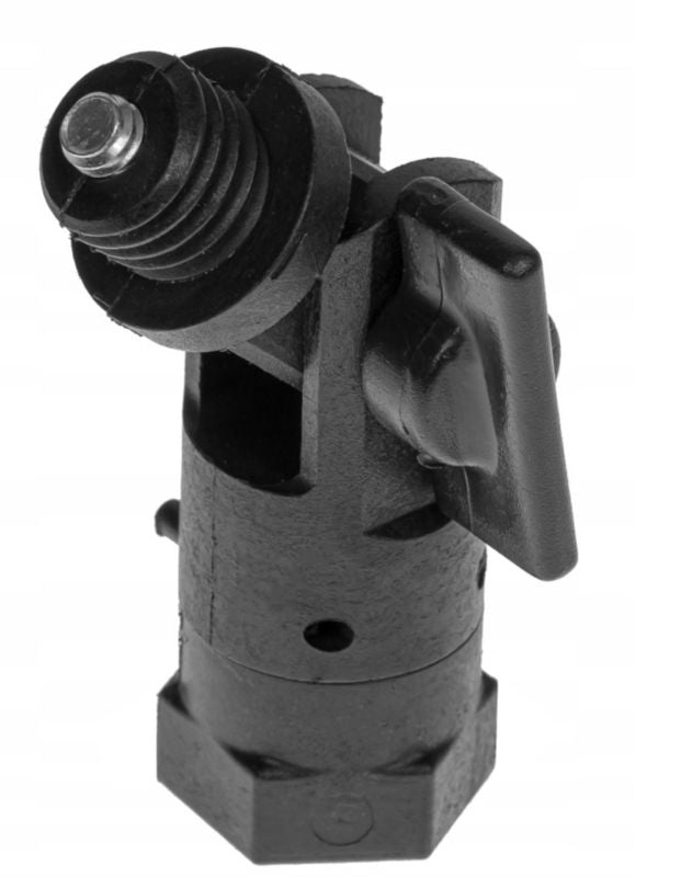 DEKO teleskopstativ 285 cm med adapter 5/8''/1/4'' til skråninger, 1 sæt