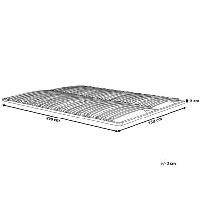 Stel til seng Combourg 180x200 cm Sort