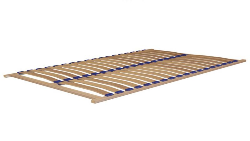 Sengerist BED 140x200 cm 36 Bøjede Birkelameller