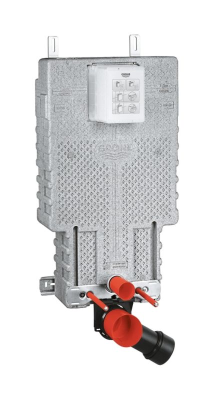 Uniset Væghængt Toiletstel med Spulecisterne 6-9L 140x1140x500 mm