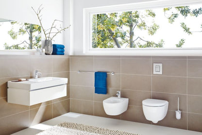 Uniset Væghængt Toiletstel med Spulecisterne 6-9L 140x1140x500 mm