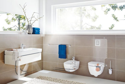 Uniset Væghængt Toiletstel med Spulecisterne 6-9L 140x1140x500 mm