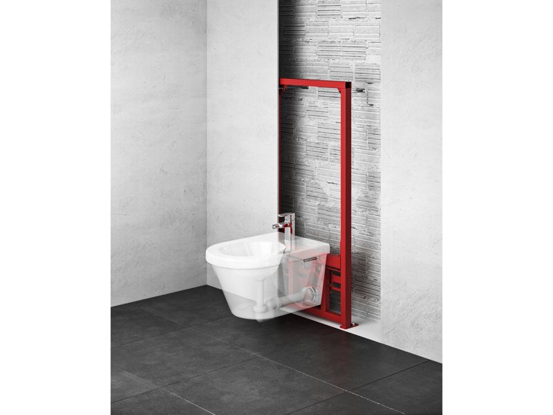 Stelaż podtynkowy do bidetu metalowy 510x115-195x1120 mm lekka zabudowa 1 szt.