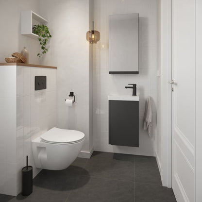 Stelaz podtynkowy WC 50 cm Pneumatisk Skyl Sort 5901771094463