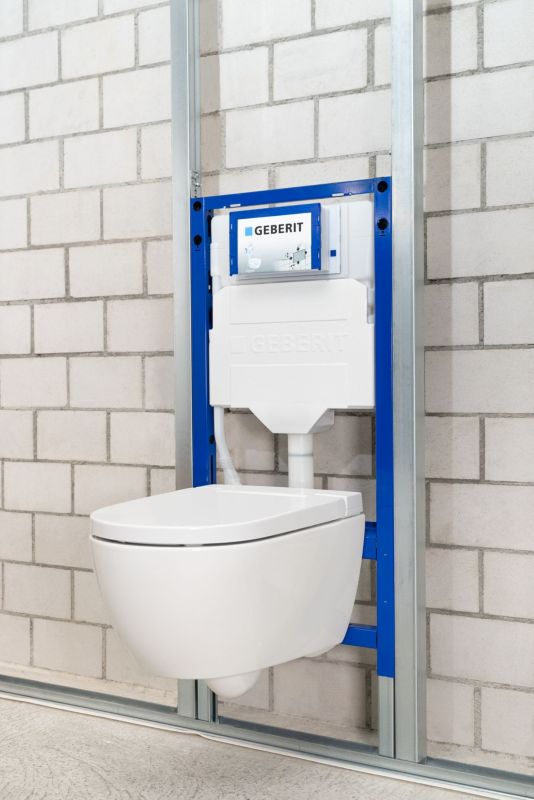 Stel til Væghængt Toilet 112 cm med Indbygget Cisterne Sigma 12 cm