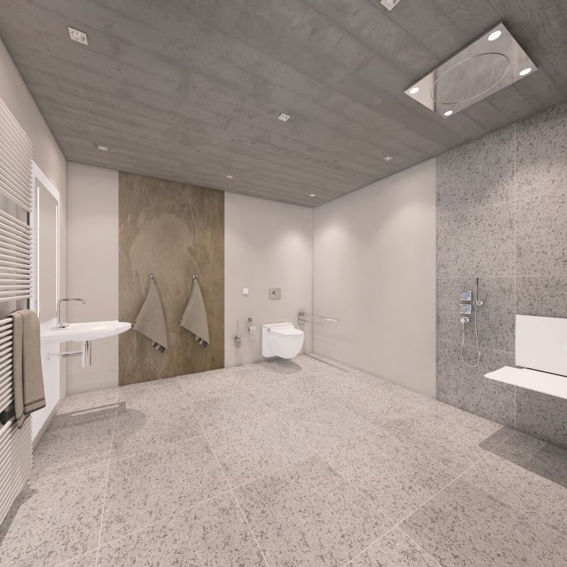 Stel til Væghængt Toilet Handicapvenlig 70 cm Udligger 6-9 L