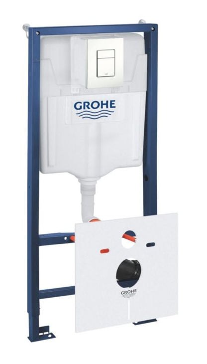Indbygningscisterne Rapid SL Fresh 5-i-1 52x111x15 cm Alpin Hvid | 38 528 001