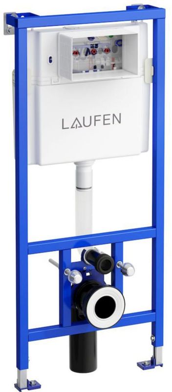 Toiletramme til Væghængt Toilet 112 cm 6/3 l Spulesystem 1 stk. | 7612738328146