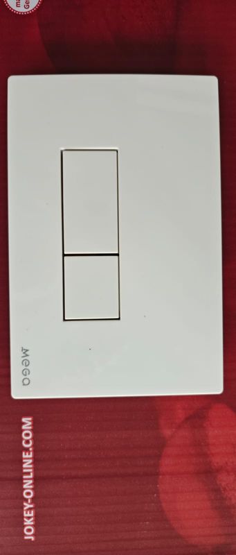 Stelaż WC Podtynkowy 110x54x16 cm z Białym Przyciskiem