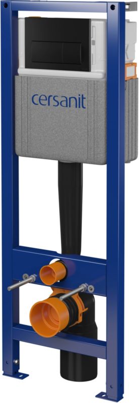Stelaz podtynkowy Cersanit System 41 cm Sort med Trykknap