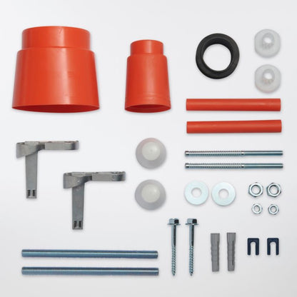 Toiletskyl 3-i-1 med Betjeningsplade Even Hvid 525 mm