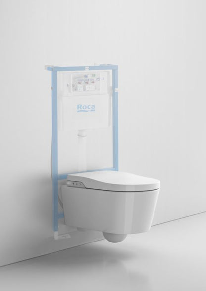 Toilet indbygningsramme Duplo One Smart 119 cm Blå