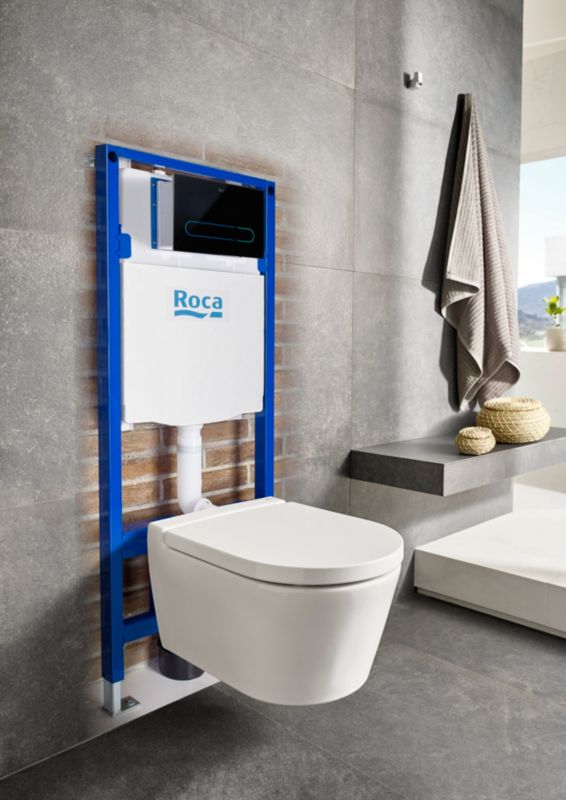 Toilet Skjult Cisterne Duplo One 112-132 cm Hvid A890070020