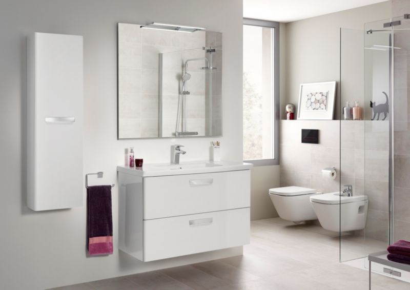 Toilet Skjult Cisterne Duplo One 112-132 cm Hvid A890070020