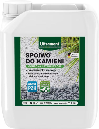 Stenbindemiddel 5 Liter Transparent