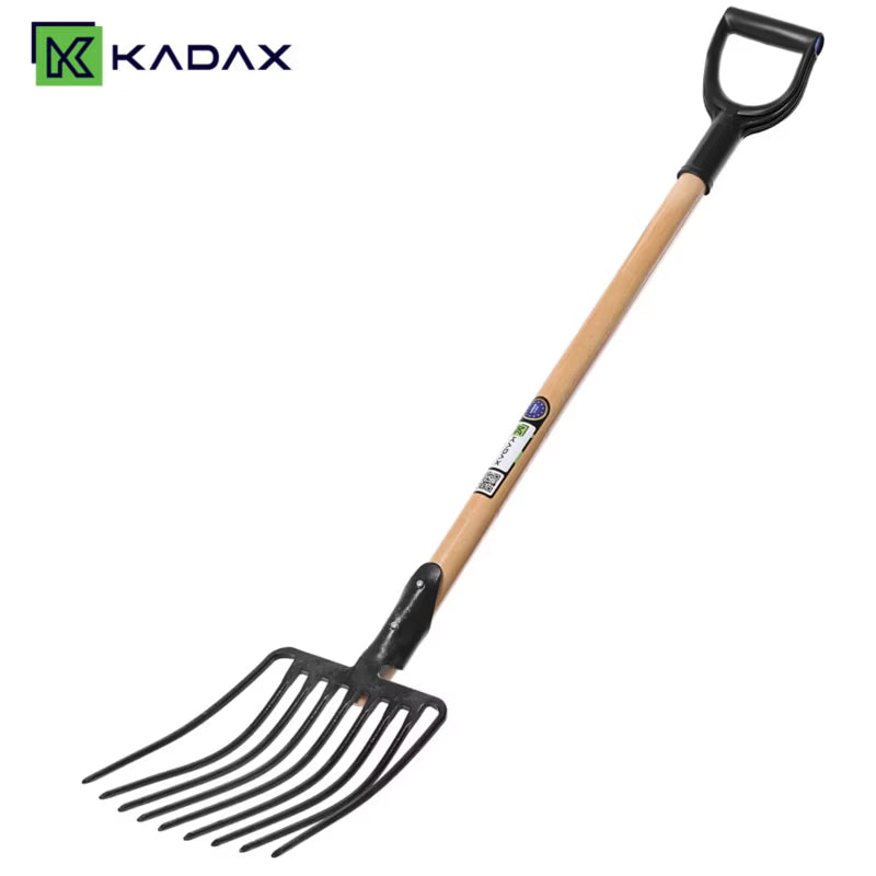 Stengreb 9 Tænder 128 cm Stål