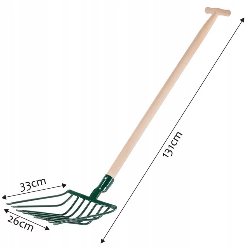 Stengreb 9 Tænder 131 cm