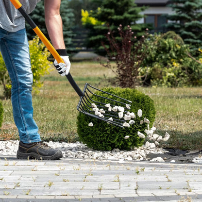 Stengreb 9 Tænder Metal Havegreb