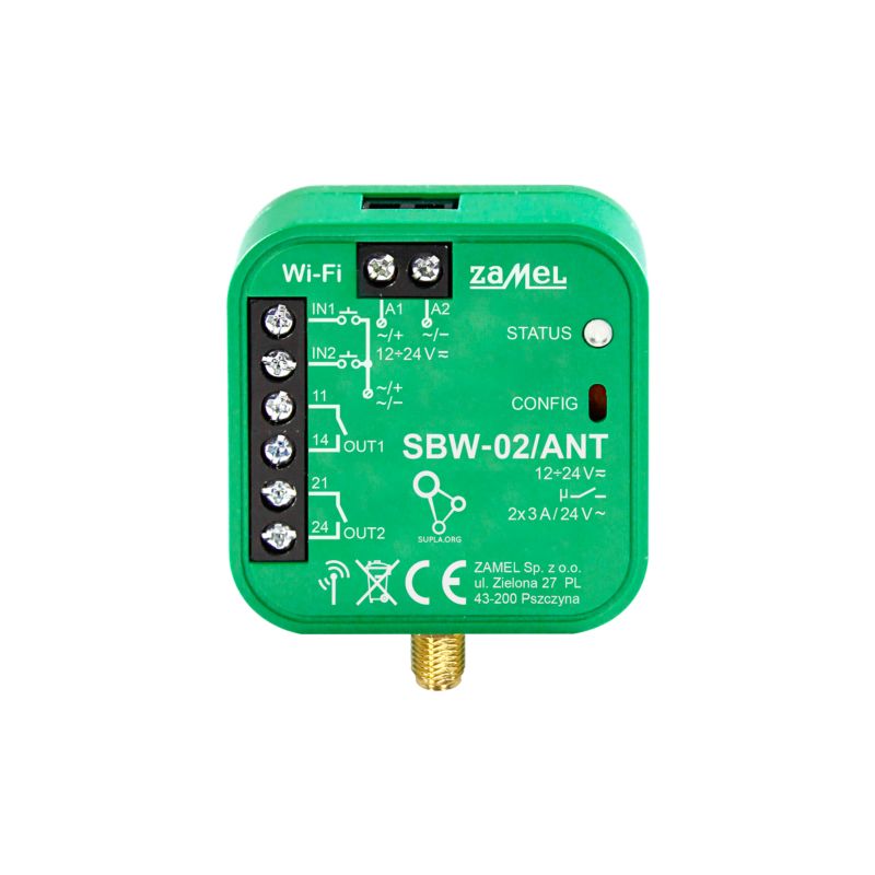 Zamel SBW-02/ANT trådløs portstyring