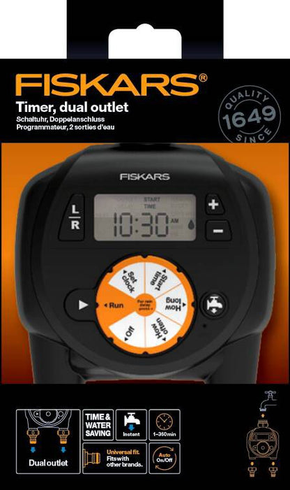 Fiskars dobbelt vandingsstyring