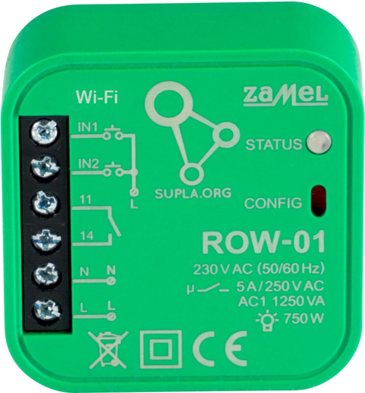 Zamel Wi-Fi enkeltkanals styring Row-01