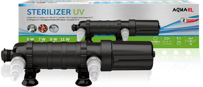 Aquael UV PS - 9 W 2.0 sterilisator til havebassin