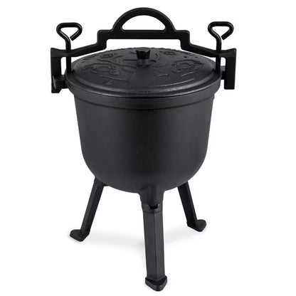 Støbejernsgryde BD-482 8 Liter Sort