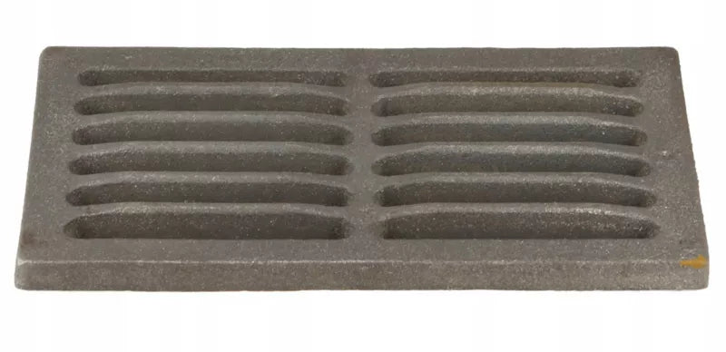 Støbejernsrist 30,5x15 cm Grå