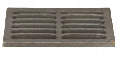 Støbejernsrist 30,5x15 cm Grå