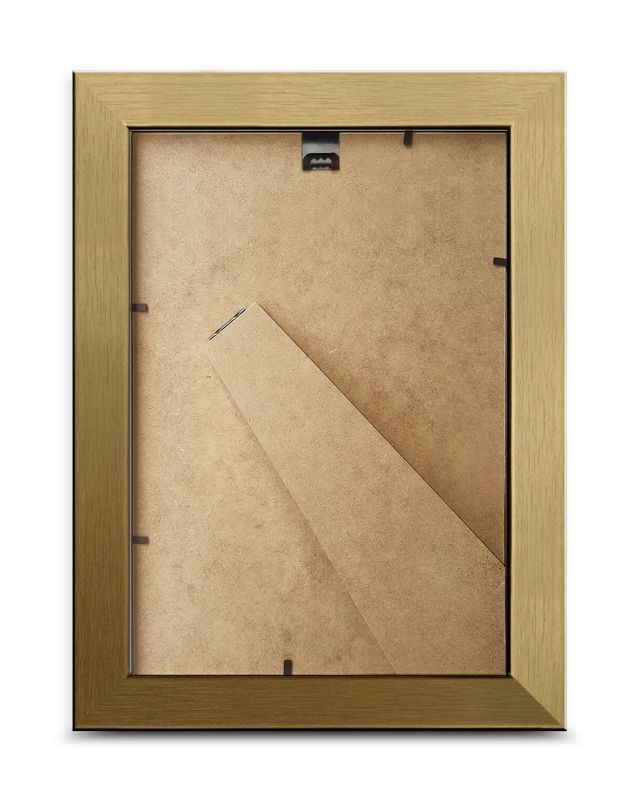 Stående lille ramme Hekla 20x30, guldramme til diplom, 1 stk.