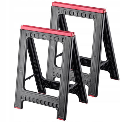 KADAX Vervik arbejdsbuk med 2 stativer, max belastning 350 kg