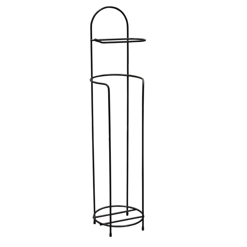 Badeværelsesstativ Model 105 Sort 19,5x19,5x7 cm