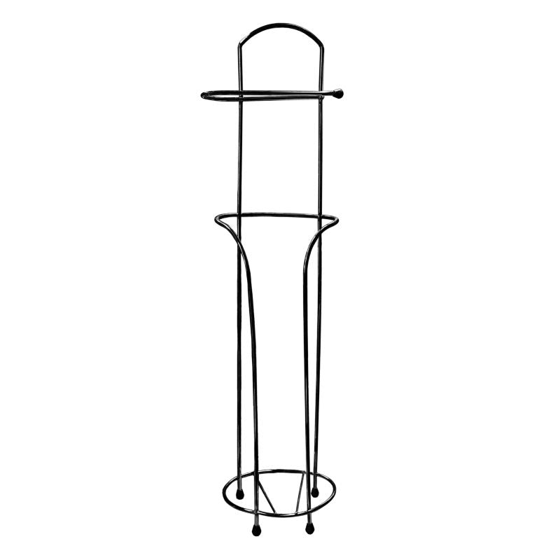Badeværelsesstativ Model 105 Sort 19,5x19,5x7 cm