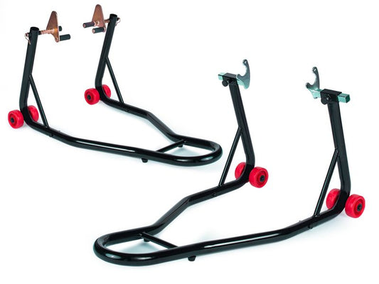 Humberg motorcykelstander komplet front og bag 400 kg 1 stk.