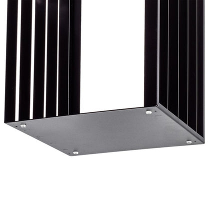 Brændereol Mantua 31 cm Sort Stål | 5906638310519