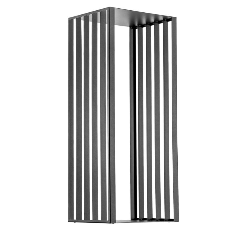Brændereol Mantua 31 cm Sort Stål | 5906638310519