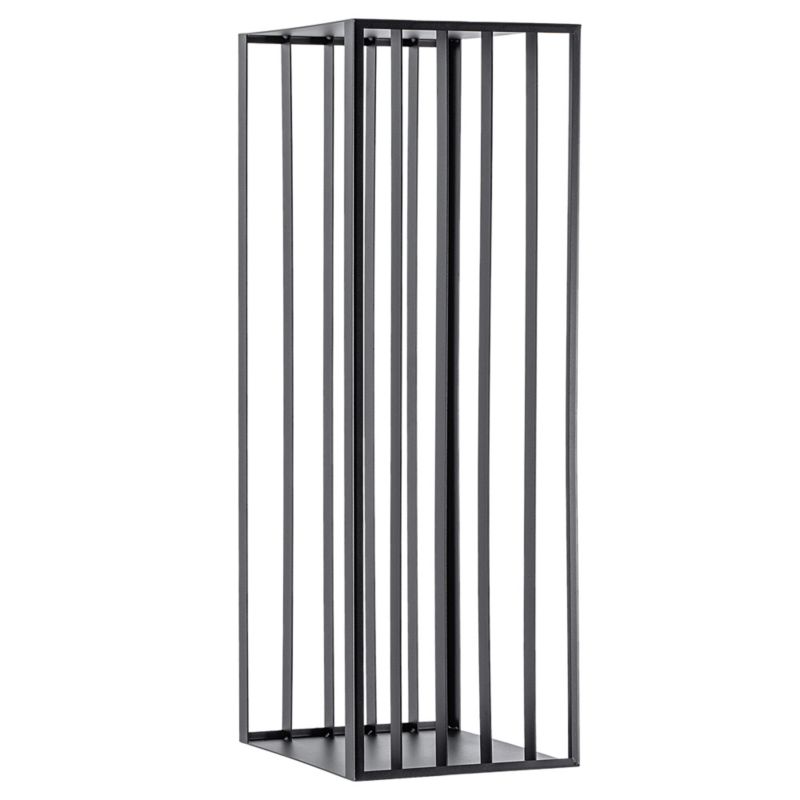 Brændereol Mantua 31 cm Sort Stål | 5906638310519