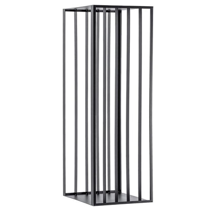 Brændereol Mantua 31 cm Sort Stål | 5906638310519