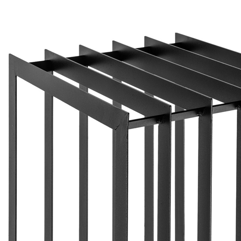 Brændereol Mantua 31 cm Sort Stål