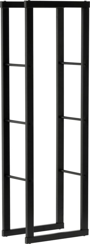 Brændereol 40x25x100 cm Sort Stål | 33311