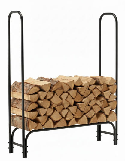 Brændereol 25x115 cm Sort Stål 33300