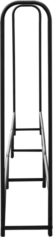 Brændereol 25x115 cm Sort Stål | 33302