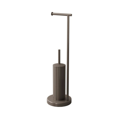Toiletpapirholder med WC-børste Koros Titanium 68,5 cm