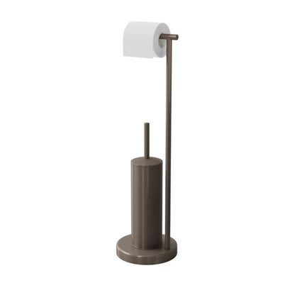 Toiletpapirholder med WC-børste Koros Titanium 68,5 cm