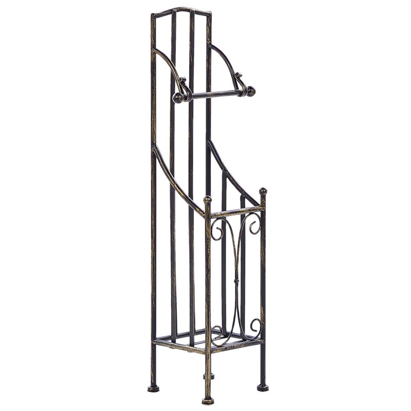 Toiletpapirstativ Brisa Metal Sort 68 cm