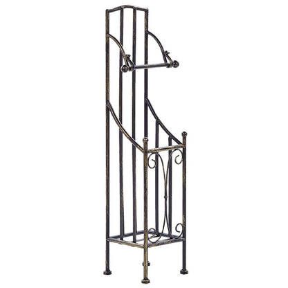 Toiletpapirstativ Brisa Metal Sort 68 cm