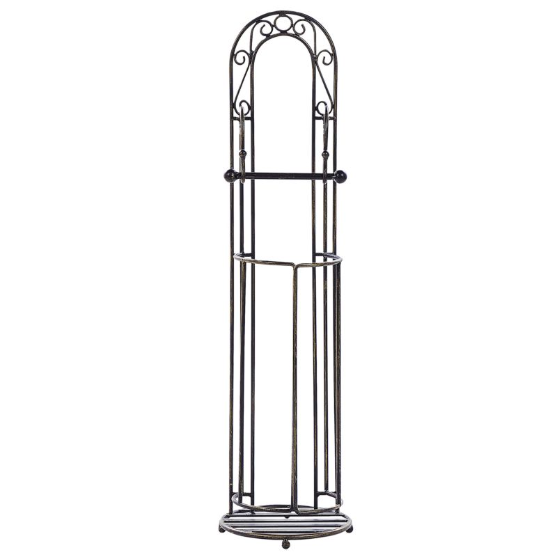 Toiletpapirholder Temuco Metal Sort 75 cm