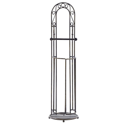 Toiletpapirholder Temuco Metal Sort 75 cm